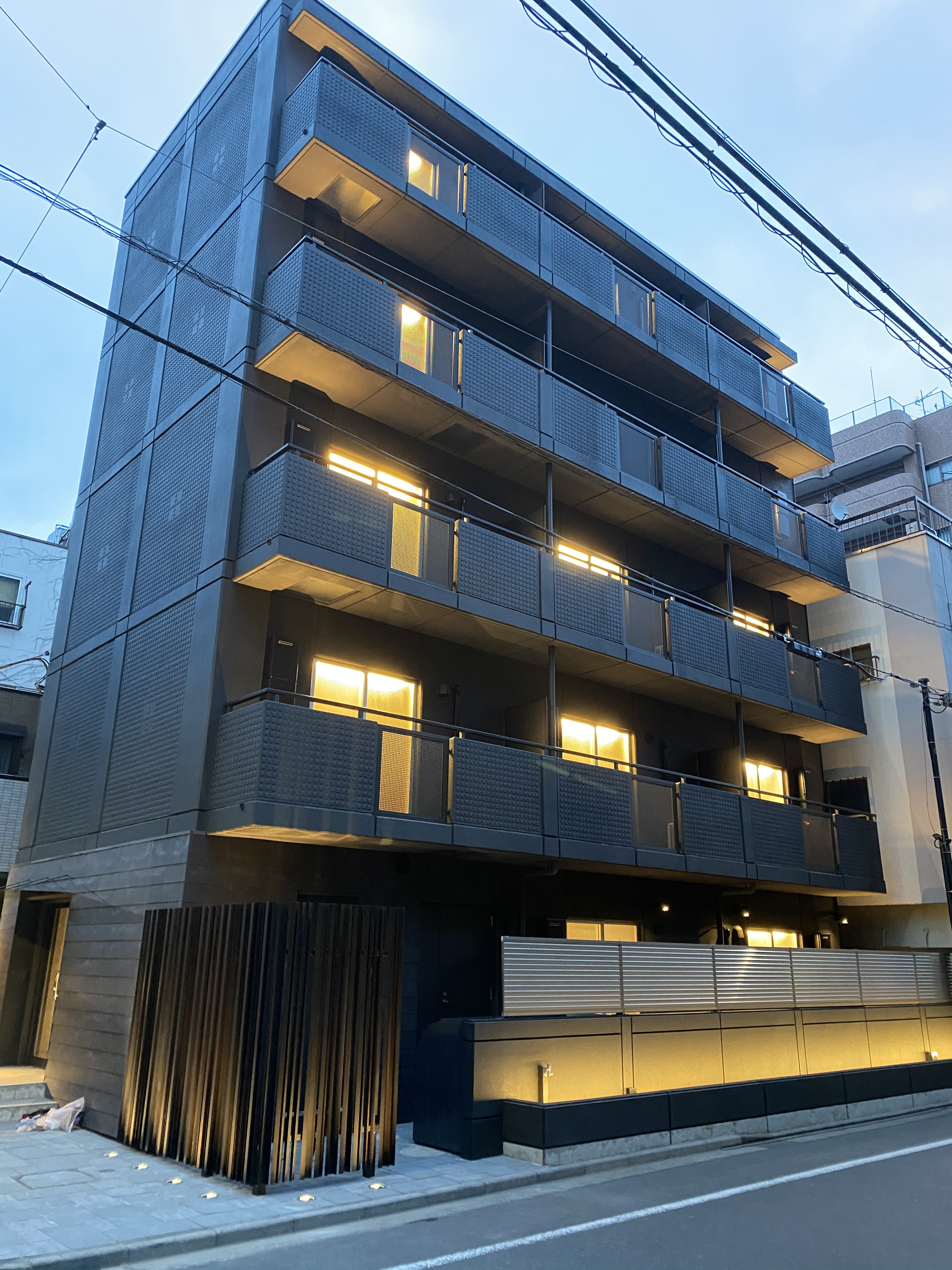 Prestigious Tokyo Apartment Hotel Facade
